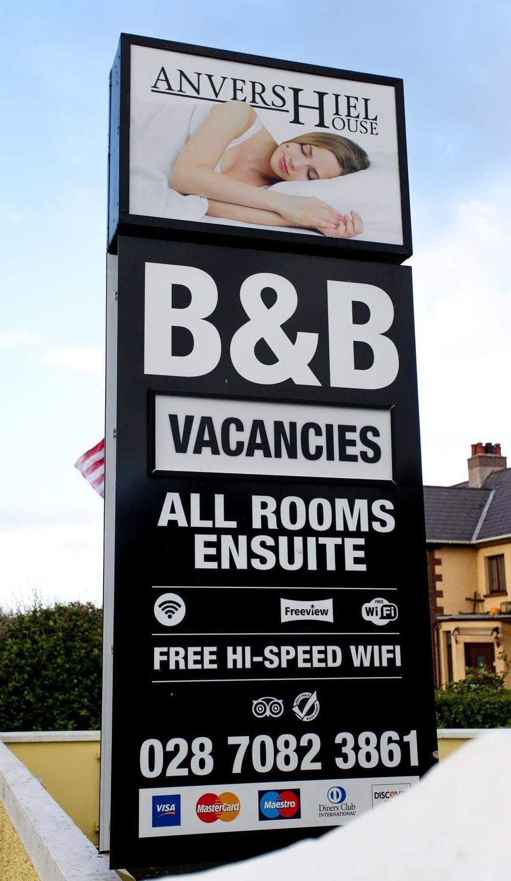 Anvershiel House Portrush Kültér fotó